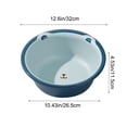 thumbnail image 3 of TACILIP Large Household Wash Basin Heavy-Duty Plastic Laundry Basin Student Dormitory Wash Basin Foot Washing Basin, Kitchen Gadgets, 3 of 6
