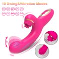 thumbnail image 1 of XBONP Rabbit Vibrator for Women, Sex Toys with 10 Vibrations & Tongue Licking, 3 In 1 Waterproof Adult Toy for Couples, 1 of 6