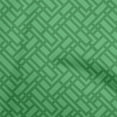 thumbnail image 1 of oneOone Viscose Jersey Green Fabric Geometric Sewing Material Print Fabric By The Yard 60 Inch Wide, 1 of 4