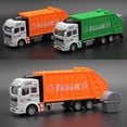 thumbnail image 2 of Garbage Truck Model Mini 1/48 Garbage Truck Model with Trash Can Kids Children Toys Birthday Gift, 2 of 2