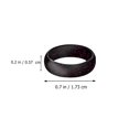 thumbnail image 4 of 4pcs Woman's Glitter Silicone Rings Silicone Finger Rings (Assorted Color), 4 of 9