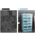thumbnail image 4 of Boovnll Shoe Rack, Multifunction Detachable Sturdy Plastic Stackable Rack Shoe Storage Organizer, Shoe Organizer for Entryway, Dormitory, Bedroom, Bathroom, Shoe Storage, 4 of 6