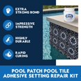 thumbnail image 4 of Patch de Piscine PTSRBW3 Kit de Réparation de Carreaux de Piscine Blanc, 3 Livres, 4 of 4