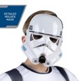 thumbnail image 2 of COSTUME STAR WARS STORMTROOPER QUALUX (ENFANT) - Combinaison Qualux avec demi-masque 3D, 2 of 3
