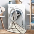 thumbnail image 3 of JV Home Area Rug Stripes Beige 6'6"x10' Washable Carpet Anti Slip, 3 of 6