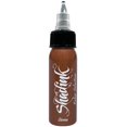 thumbnail image 1 of Shadink Sienna Brown Tattoo Ink Professional Tattooing Inks for Color Portrait, Black & Gray Style, 1 of 3