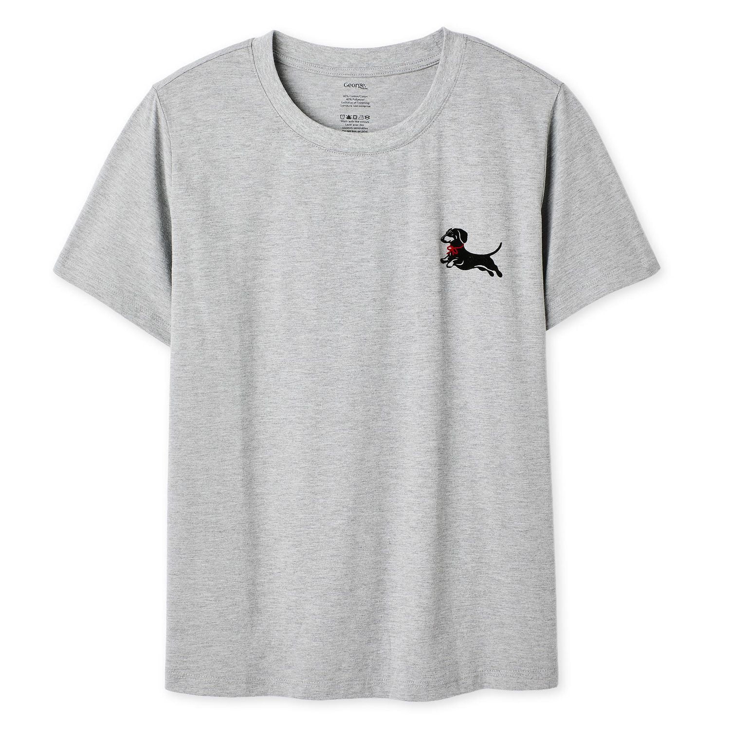 T-shirt à encolure ras du cou George pour femmes