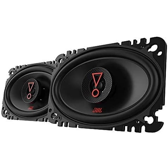 Pair of JBL Stage3 6427 4" X 6" Two-Way Car Audio Speaker Bundle