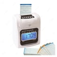 thumbnail image 2 of Recorder Digital Time Recorder Attendance Machine Time Card for Recorder Office Factory Staffs Employee Check in Time Recording ,Reliable Data Protection, 2 of 7