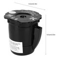 thumbnail image 2 of LHCER Filtre à Café, Accessoires pour Machine à Café, Filtre Universel Réutilisable et Rechargeable pour Café Moulu Compatible avec Accessoires de Machine à Café Keurig 2, 2 of 8