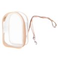 thumbnail image 4 of lionlar Clear Figure Display Bag Doll Display Bag for Collectors Action Figures Doll Apricot and Rope, 4 of 9