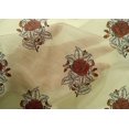 thumbnail image 4 of oneOone Coton Soie Feuilles & Imprimé Floral Bloc 1 Yard 42 Inch Wide, 4 of 4