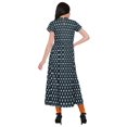 thumbnail image 3 of Moomaya Kurta à Manches Courtes Tunique d'Été Imprimée Kurtis à Fente avant pour Femmes, 3 of 5