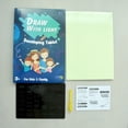 thumbnail image 4 of VONKY Children Sketch Board with Luminescent Coating Painting Board Educational Drawing Tool Set A4, 4 of 8