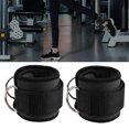 thumbnail image 3 of Almencla Ankle Strap Bands Exercise Leg Extensions Attachments for Gym Black, 3 of 8