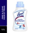 thumbnail image 1 of Lysol Désinfectant à lessive gratuit et transparent, sans parfum, sans colorants, 0 % d'eau de Javel, tue 99,9 % des virus et bactéries, 1.2 l, 1 of 20