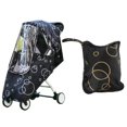 thumbnail image 2 of SNNROO Babies Stroller Raining Cover Travel Weather Shield Accessory Waterproof Windproof Protection Protect from Dust Snow, 2 of 16
