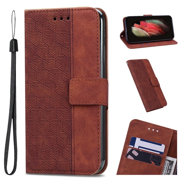 Case for Nokia C2 2nd Edition Durable Magnetic PU Leather Card Holder Wallet Flip Cover