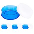 thumbnail image 2 of 4 Pcs Humidificateur de Doigts pour Compter l'Argent Gobelet Rond en Plastique pour Manipulation de l'Argent Humidificateur de Doigts pour Fournitures de Banque Tri Rapide Humidificateur de Doigts pour Bureau, 2 of 8