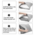 thumbnail image 3 of Pillow Case Clearance Brushed Microfiber Body Pillow Cover Soft And Cozy Full Body Pillowcase For Adults 20 X 54 (Not Include Body Pillow), Home Textile Pillow Case, 3 of 3