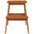 thumbnail image 2 of vidaXL 2 Step Stool 40x38x50 cm Solid Wood Acacia, 2 of 5