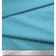 thumbnail image 2 of Soimoi Poly Georgette Fabric Artistic Floral Shirting Decor Fabric Printed Yard 52 Inch Wide, 2 of 3
