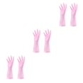 thumbnail image 3 of yingyy 2pcs Gloves Mittens Outdoor Home Clean Accessory Lightweight Kitchen Pink 3Set, 3 of 6