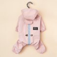 thumbnail image 4 of Waterproof Dog Raincoat  Pet Hooded Slicker Poncho Reflective Breathable Rain Poncho Jacket Coat for Small Medium Dogs, 4 of 7