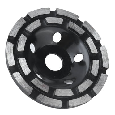Grinding Wheel Double  Grinding Wheel Grinder Wheel Sandblasted Edge Angle Grinder Disc With Washer For Grinding Stone Concrete
