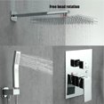 thumbnail image 3 of Two-Way Shower Mixer featuring a 10-Inch Square Showerhead, 3 of 6