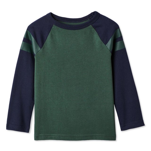 George Toddler Boys' Raglan Long-Sleeve T-Shirt