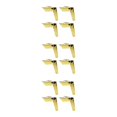 thumbnail image 4 of Transemion 4pieces Decorative Furniture Accessory Durable And Easy-to-install Easy Titanium gold 10cm 3Set, 4 of 6