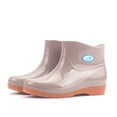thumbnail image 2 of jovati Chaussures Décontractées pour Femmes à Talons Bas et Bout Rond Imperméables Bottes de Pluie à Tige Moyenne, 2 of 9