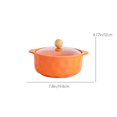 thumbnail image 2 of EASTIN Ceramic Pots  Warm And Natural Style Ceramic Microwaveable Ceramic Pots  Ceramic Cookware Stockpot Rice Pots Clay Pot for Cooking, 2 of 5