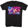 thumbnail image 1 of Street Fighter T-Shirt Noir pour Adulte à Éclaboussures 5TG, 1 of 2