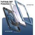 thumbnail image 3 of Case For Samsung Galaxy Tab A9 Plus 11 inch X216B Shockproof Tablet Cover For Tab A9 8.7 Inch 2023 X115 Funda Capa+Handle Strap Light Blue A9 8.7 inch 2023, 3 of 6