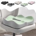thumbnail image 1 of Wzzjkit Car Seat Cushion Thick Ergonomic Coccyx Support, Seat Cushion Pad Thick Comfortable Seat Protector for Car Seat Office Chair Home Use, Car Seat Cushions for Driving Non Slip Bottom, 1 of 7