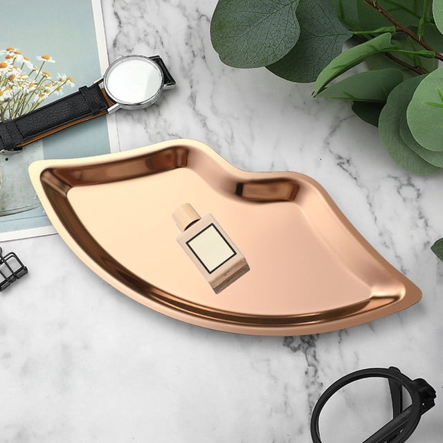 Jewelry Tray For Small Bedroom Cosmetic Storage Tray Home Metal Tray