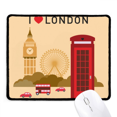 thumbnail image 1 of I Love London UK Post Office Flag Mark Mousepad Stitched Edge Mat Rubber Gang Pad, 1 of 2