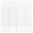 thumbnail image 1 of HOMCOM 5.6ft Folding Room Divider, Freestanding Privacy Screen for Bedroom, 1 of 10