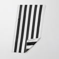 thumbnail image 5 of Mainstays Cabana Stripe Decorative Beach Towels, 4-pack, Black, 5 of 5
