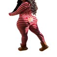thumbnail image 2 of Combinaison Pyjama une-Pièce à Col en V Profond pour Femmes, Barboteuse Justaucorps avec Siège Tombant et Rabat des Fesses, 2 of 6