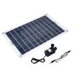 thumbnail image 1 of Solar Water Pump Kit, Solar Powered Water Pump 50W Power Panel No Power Storage Function 800L/h 12V Low Noise Solar Fountain Pump For Car Boat Garden Fountain, 1 of 8
