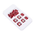 thumbnail image 4 of Full Cover  Toenails, Exquisite Women False Toe Nails Comfortable ABS Flexible  for Weddings, 4 of 8