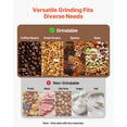 thumbnail image 2 of VEVOR Electric Grain Mill Grinder, 1.8 lbs Commercial Spice Grinders, High Speed 2100W Stainless Steel Pulverizer Powder Machine, 2 of 9