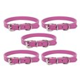thumbnail image 1 of Dog Collar Leather Puppy Collars Adjustable Dog Collars fo Small Dogs Multicolor Pet Collar, 1 of 5