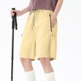 thumbnail image 1 of TMOYZQ Shorts de Randonnée pour Femmes Légers à Séchage Rapide Shorts de Golf Résistants à l'Eau avec Poches à Fermeture Éclair, 1 of 5