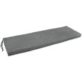 thumbnail image 1 of Coussin de Banc en Microsuède de 60 Po sur 19 Po - Gris, 1 of 4