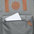 thumbnail image 4 of KAUKKO Stylish Oxford Fabric Backpack Travel Rucksack lightweight Hiking Bag Satchel, 4 of 5