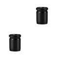 thumbnail image 3 of QualitChoice 4 Pcs Coiffage de Voiture Alliage de Zinc Antivol Capuchons de Valve de Pneu de Voiture Sport Pneus de Roue Noir 2Ensemble, 3 of 6